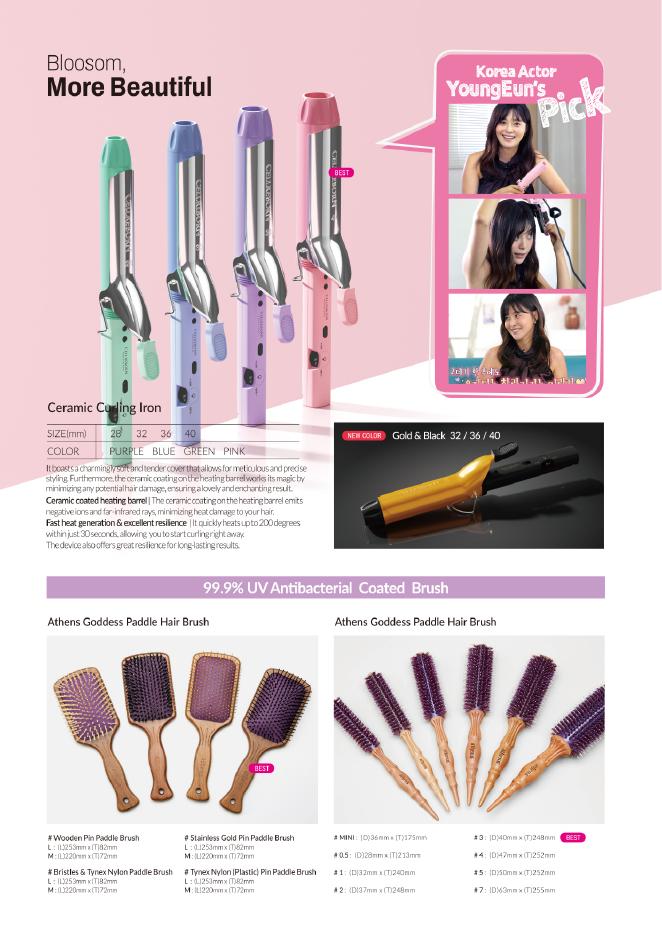 Cellreborn brushes and ceramic irons